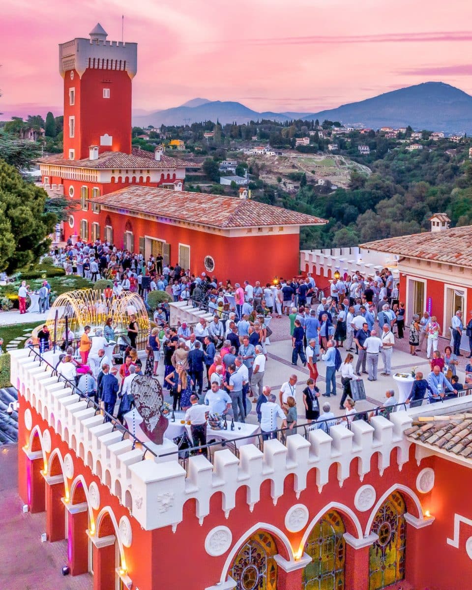 Réception au Château de Crémat de Nice