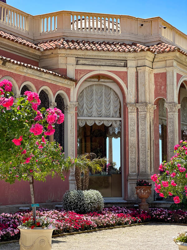 Détail de la Villa Ephrussi de Rothschild